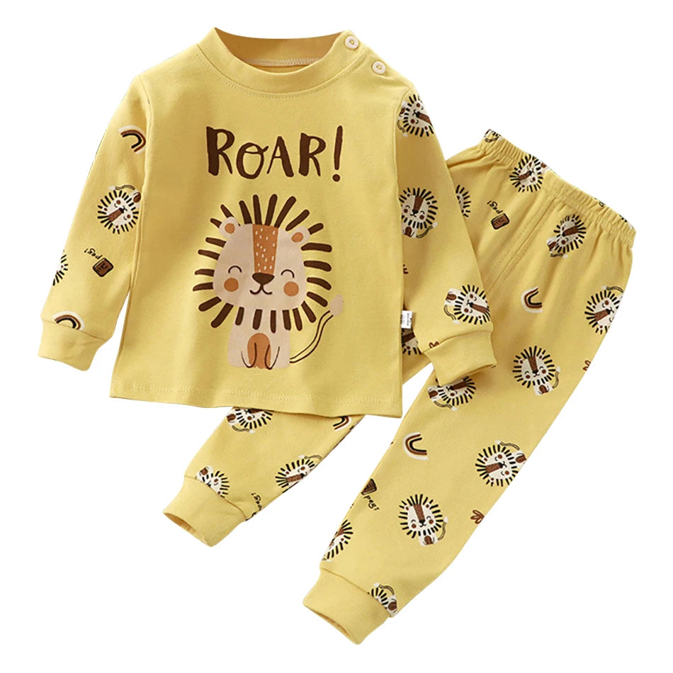 סט פיג'מה לילדים-Smart Parents