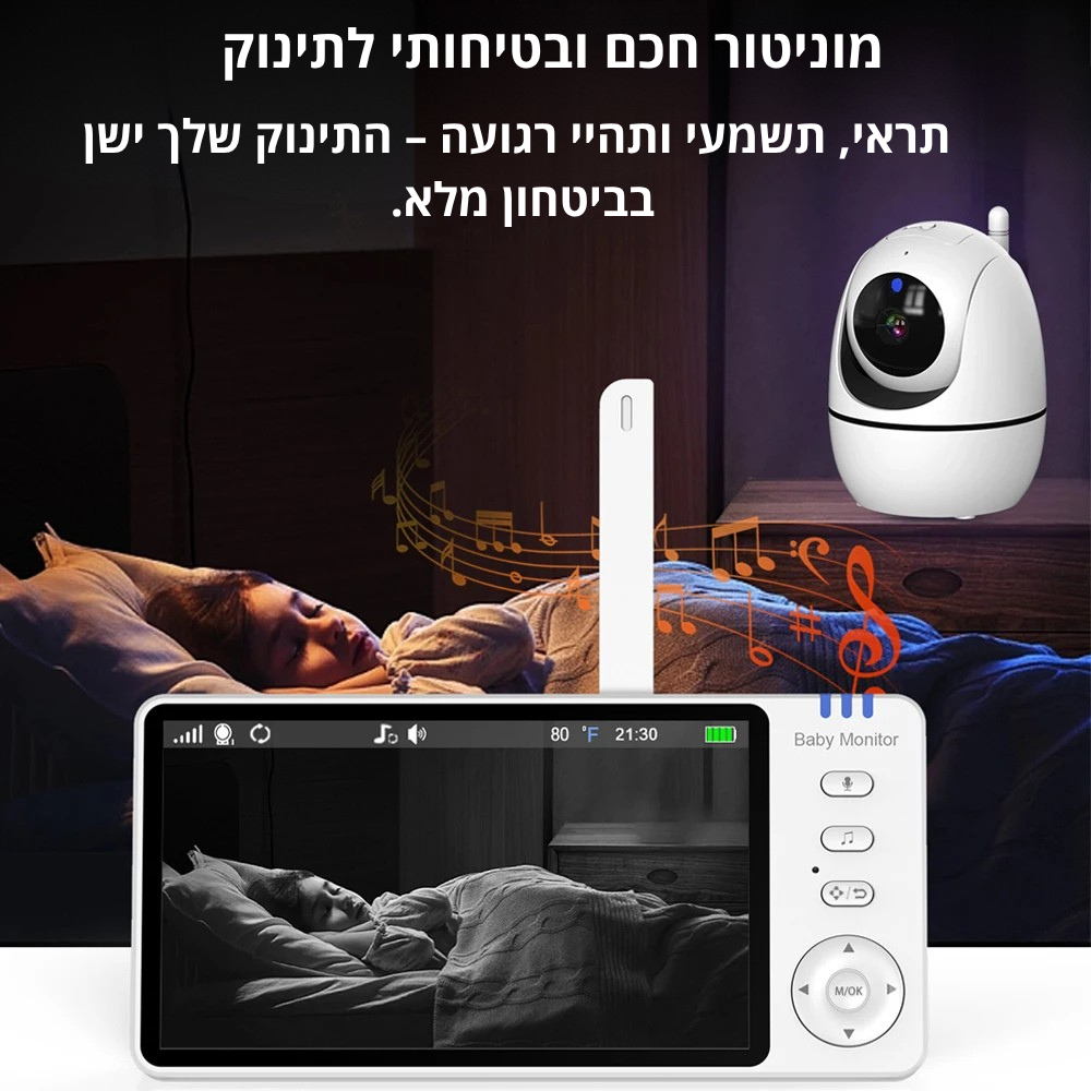 מוניטור חכם לתינוק מבית Smart-Parents