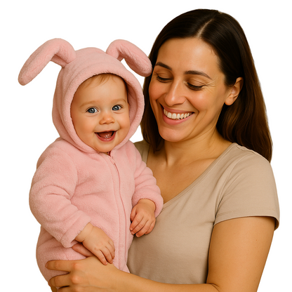 אוברול ארנבון לתינוק-Smart Parents