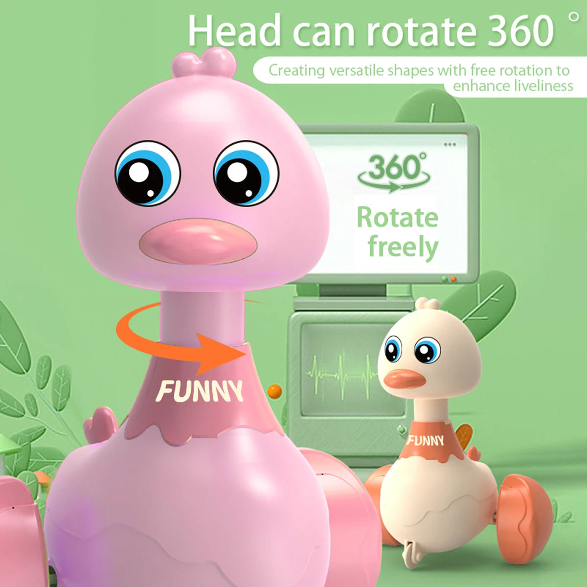 ברווז צעצוע נוסע-Smart Parents